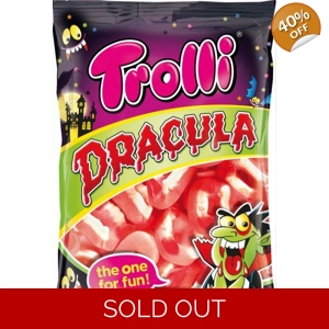 Trolli Dracula Teeth 200g Bag - Gummy Sweets